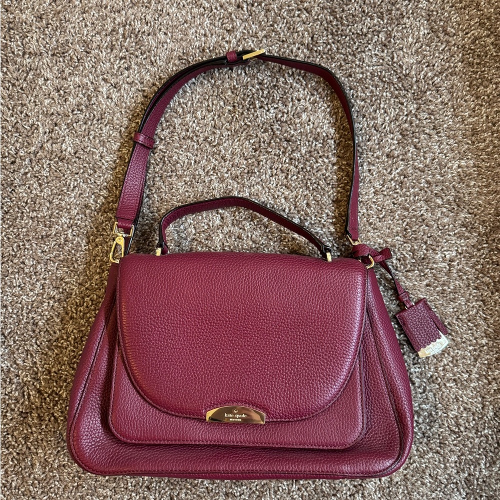 Kate Spade Deep Red Shoulder Bag